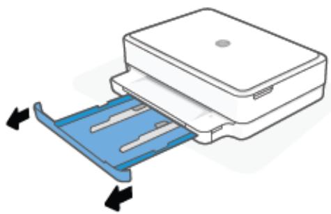 HP ENVY 6420E - Élimination d'un bourrage papier à partir de la porte d'accès des cartouches - 13