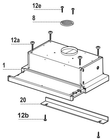 FRANKE TELESCOPIC FTC 632L GR/XS - Johtoen liitännän saa tehdä vain pätevä teknikko. - 6
