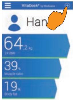 MEDISANA BS445 - Start the app. - 4
