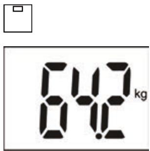 MEDISANA BS445 - A) Medición de peso sencilla con la función „Step-On“ - 2