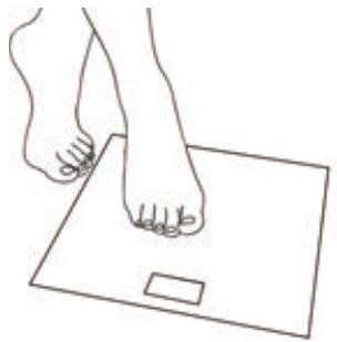 MEDISANA BS445 - A) Eenvoudige gewichtsmeting met de functie „Step-on“ - 1