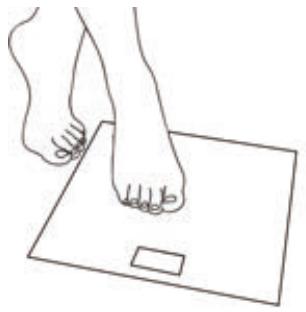 MEDISANA BS445 - A) Medición de peso sencilla con la función „Step-On“ - 1