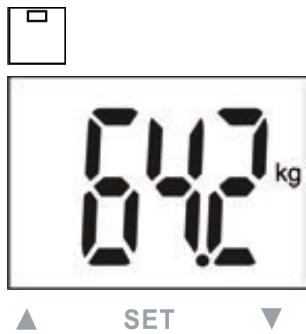 MEDISANA BS445 - B) Setting the personal data in the scales - 4