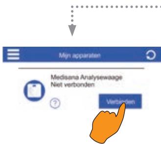 MEDISANA BS445 - C) Verbind uw weegschaal met uw smartphone\* - 7