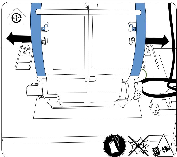 ROBLIN VENUS 800 6510028 - WANNEER EEN ELEKTRISCH ONDERDEEL BESCHADIGD RAAKT, MAG DIT ALLEEN WORDEN VERVANGEN DOOR EEN DOOR DE FABRIKANT ERKEND REPARATIEATELIER, AANGEZIEN SPECIALAAL GEREEDSCHAP IS VEREIST - 93