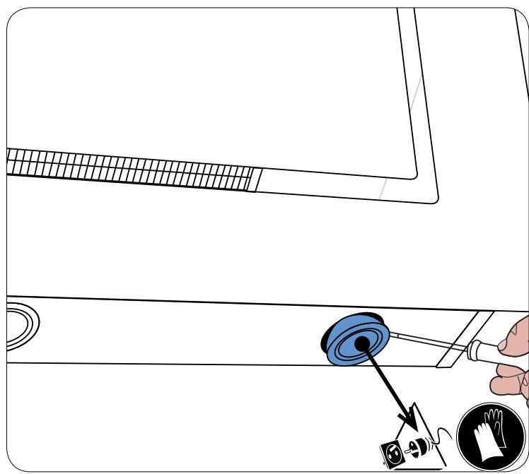 ROBLIN VENUS 800 6510028 - WANNEER EEN ELEKTRISCH ONDERDEEL BESCHADIGD RAAKT, MAG DIT ALLEEN WORDEN VERVANGEN DOOR EEN DOOR DE FABRIKANT ERKEND REPARATIEATELIER, AANGEZIEN SPECIALAAL GEREEDSCHAP IS VEREIST - 97