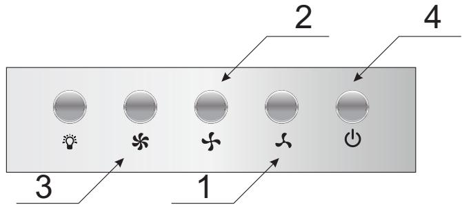 AMICA KH 17286-3 E  -  1161112 - Steuerung der Dunstabzugshaube - 1