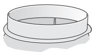SIEMENS LC8L950 - Connecting a  120 mm exhaust-air pipe: - 3