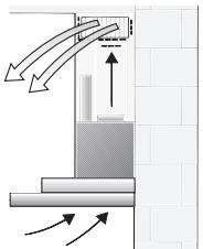 SIEMENS LC8L950 - Funcionamiento con evacuación del aire hacia el interior (recirculación del aire) - 1