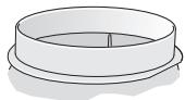 SIEMENS LC8L950 - Connecting a  150 mm exhaust-air pipe: - 2