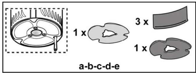 SCHOLTES HL458 - Aufbau und Auswechselung des Filters - 1