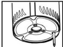 SCHOLTES HL458 - Mounting and changing the filter - 5