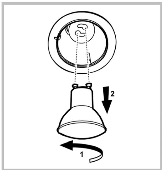SCHOLTES HL458 - Replacing lamps - 1