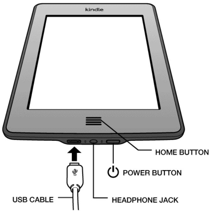 AMAZON KINDLE TOUCH 6 - Kindle Touch controls - 1