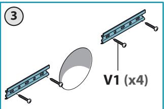 ③ V1 (x4)