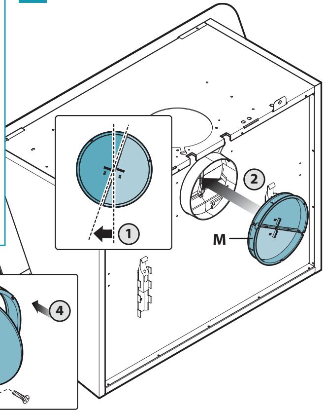 Technical diagram of a mechanical assembly with labeled components and directional arrows indicating motion or assembly steps.