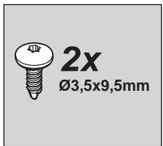 2x Ø3,5x9,5mm