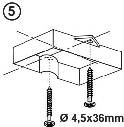 ⑤ Ø 4,5x36mm