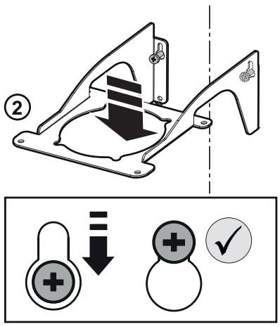 Technical diagram showing mechanical assembly with labeled components and a checklist for inspection or approval steps