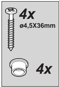 4x ø4,5X36mm 4x