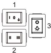 GORENJE TH62E3X - ROCKER SWITCH - 1