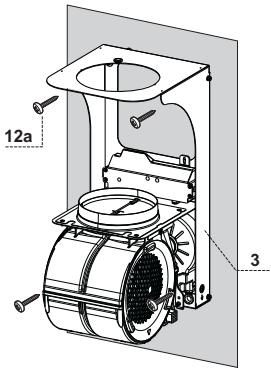 FABER CYLINDRA EV8 - Boren van gaten in de wand en bevestiging van de draagbeugels - 2