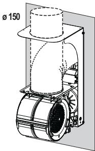 FABER CYLINDRA EV8 - AIR OUTLET ON THE UPPER PART OF THE HOOD - 2