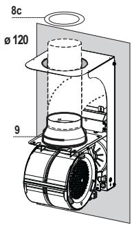 FABER CYLINDRA EV8 - UITLAAT AAN DE BOVENKANT - 1