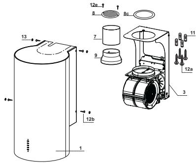 FABER CYLINDRA EV8 - Illuminazione - 3
