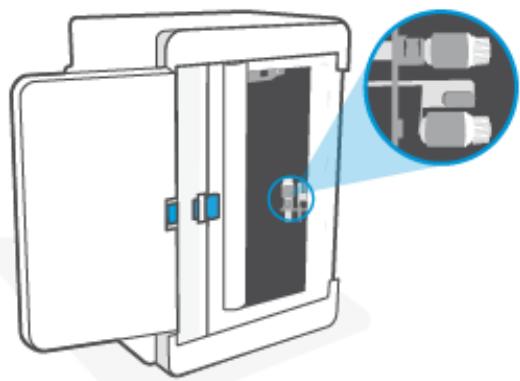 HP LASERJET M209DW - Nettoyage du rouleau d'alimentation - 4