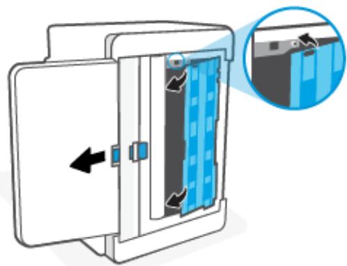 HP LASERJET M209DW - Suppression des bourrages papier dans le socle de l'imprimante - 3