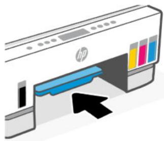 HP SMART TANK 7306 - Élimination d'un bourrage papier du bac - 4