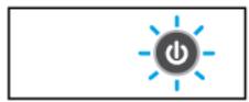 HP SMART TANK 7306 - Voyant du bouton Mise sous tension - 1