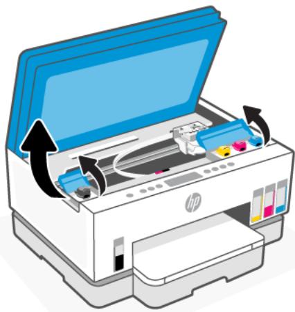 HP SMART TANK 7306 - Remplissage des réservoirs d'encre - 1