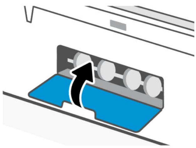 HP SMART TANK 7306 - Élimination d'un bourrage papier à l'arrière de l'imprimante - 3