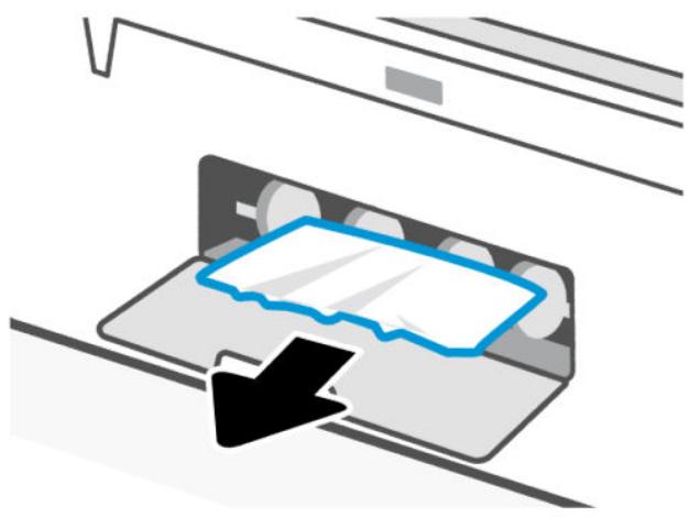 HP SMART TANK 7306 - Élimination d'un bourrage papier à l'arrière de l'imprimante - 2