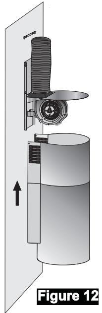SILVERLINE H20840 015 - Fixation de la hotte aspirante sur le mur : - 5