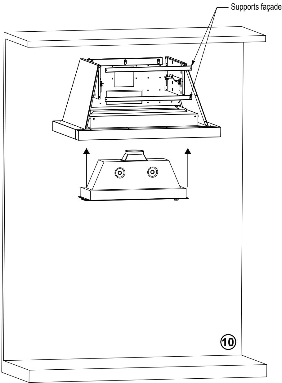 LACANCHE L2HM1300E - Montage de la hotte : - 6