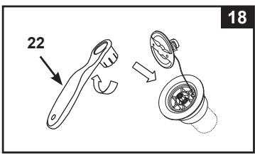 INTEX BALTIK - Fixation de la valve du spa - 1