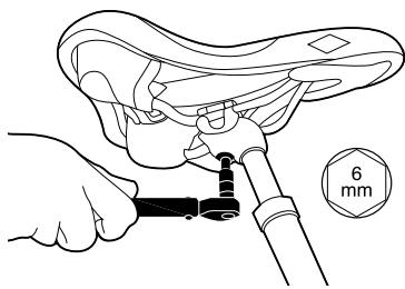 MOUSTACHE SAMEDI - CAS D'UNE SEULE VIS DE BLOCAGE : - 1