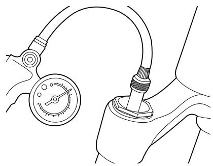 MOUSTACHE SAMEDI - Pour les modèles de suspensions avec cartouche pneumatique - 2