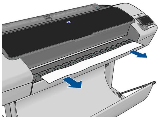 HP DESIGNJET Z5600 - Avance et coupe du papier - 1