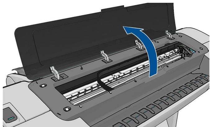 HP DESIGNJET Z5600 - Le papier est coincé - 2