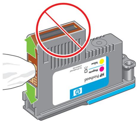 HP DESIGNJET Z5600 - Le panneau frontal recommande le remplacement ou la réinstallation d'une tête d'impression - 1
