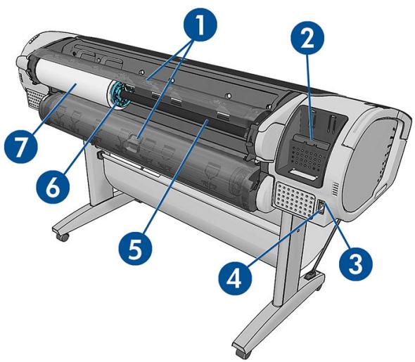 HP DESIGNJET Z5600 - Vue avant - 3