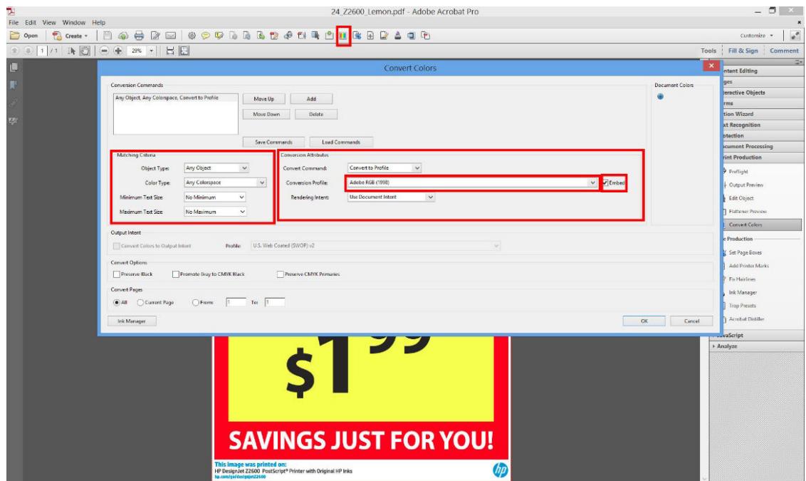 HP DESIGNJET Z5600 - Utilisation d'Adobe Acrobat Pro - 4