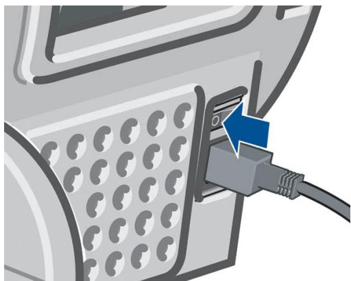 HP DESIGNJET Z5600 - Nettoyage du détecteur de gouttes de la tête d'impression - 3