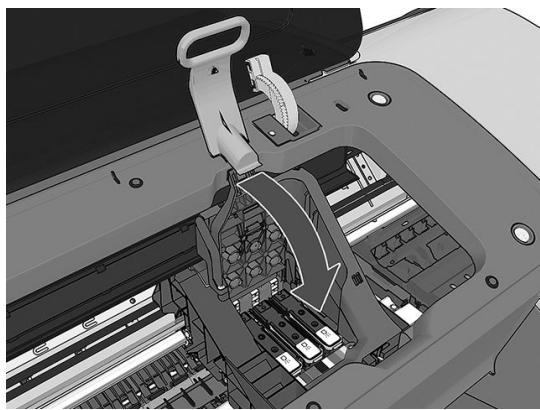 HP DESIGNJET Z5600 - Insertion d'une tête d'impression - 4