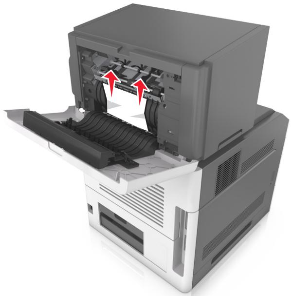 LEXMARK MS818DN - Bourrage papier au niveau de l'unité de finition d'agrafage - 3