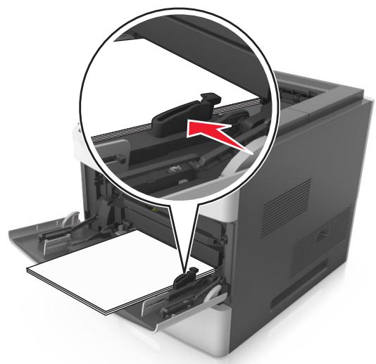 LEXMARK MS818DN - Bourrage de papier dans le chargeur multifonction - 3
